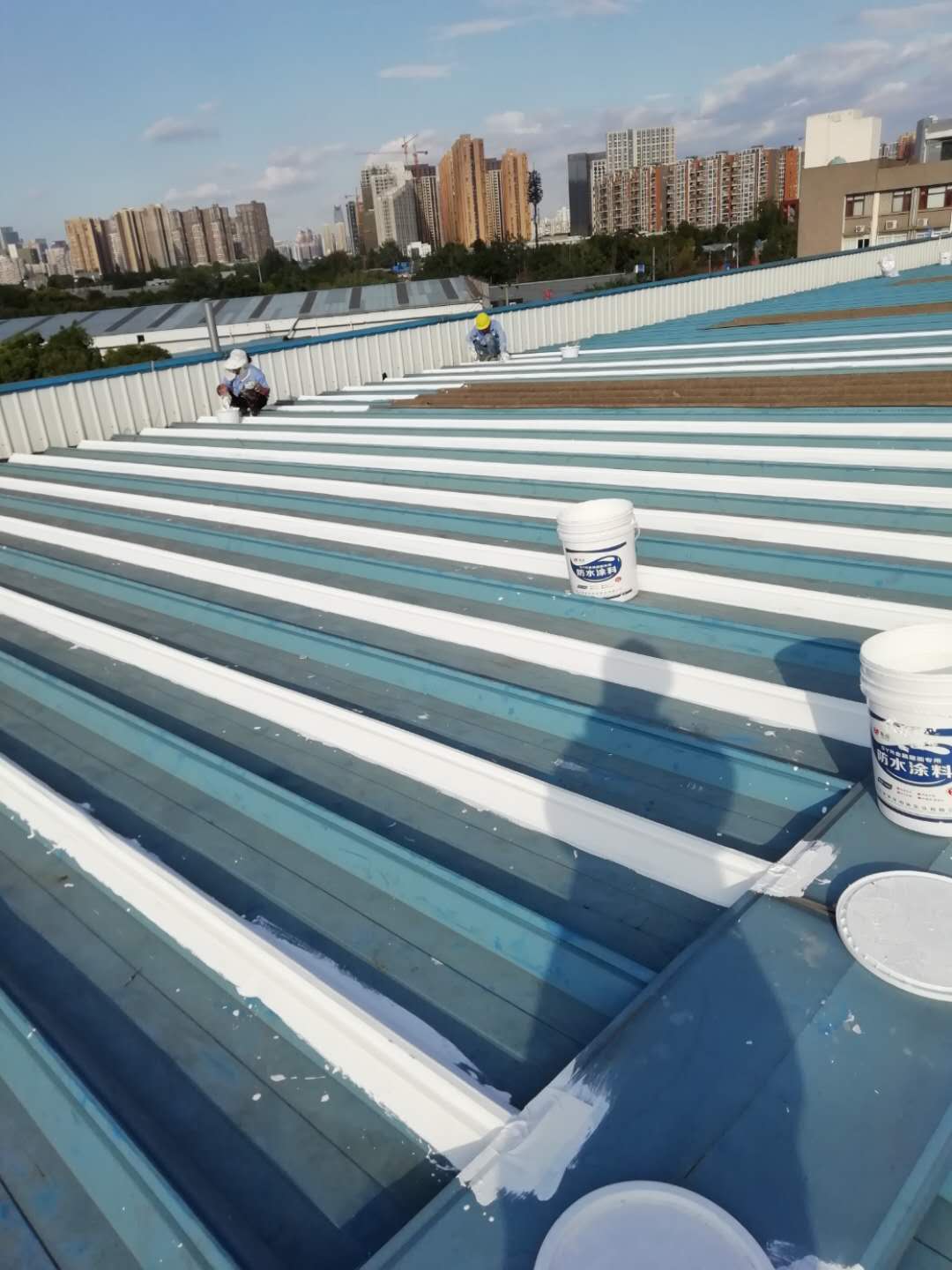 鋼結構廠房屋頂防水補漏防腐翻新 成都蜀禹建筑防水引領新風尚