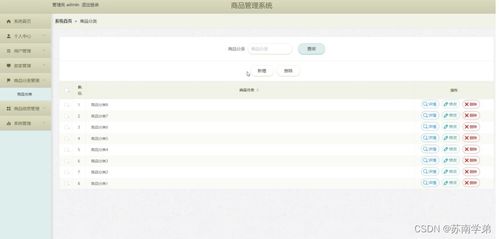 基于 Spring Boot 的商品管理系統(tǒng)設計與實現(xiàn)（含數(shù)據(jù)庫）